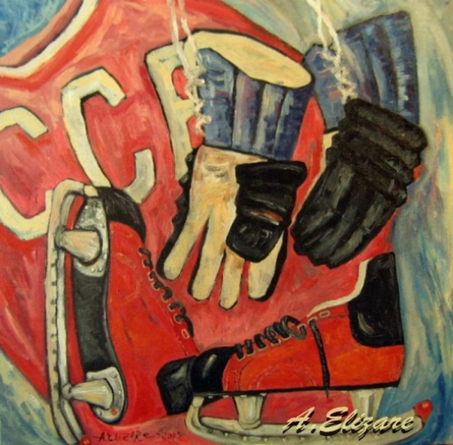 Сочинение по картине: Елизаров - "Эра хоккейных побед"